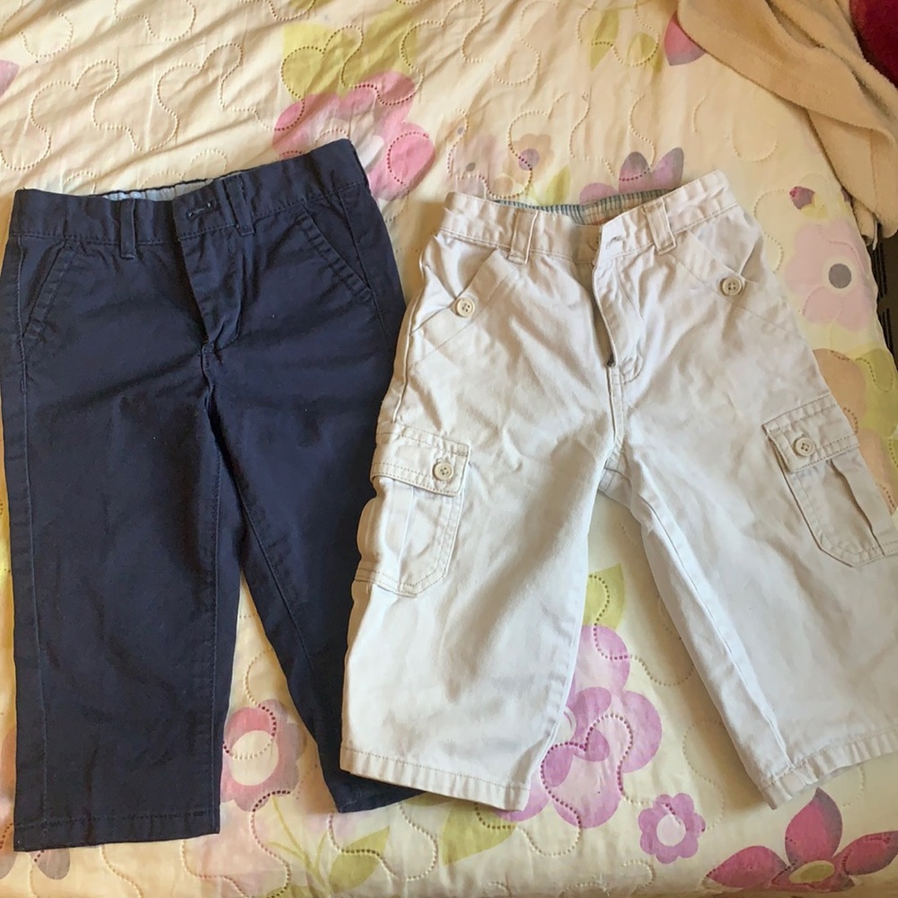 Bundle of pants sizes 12-18 months and 18 months